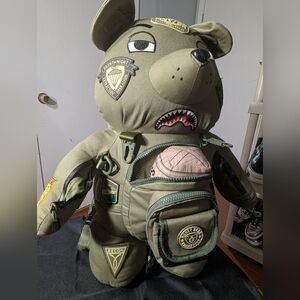Spray ground Limited Edition Special Ops Full Throttle Moneybear Backpack
